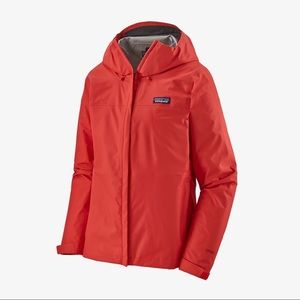 Patagonia red H2no raincoat